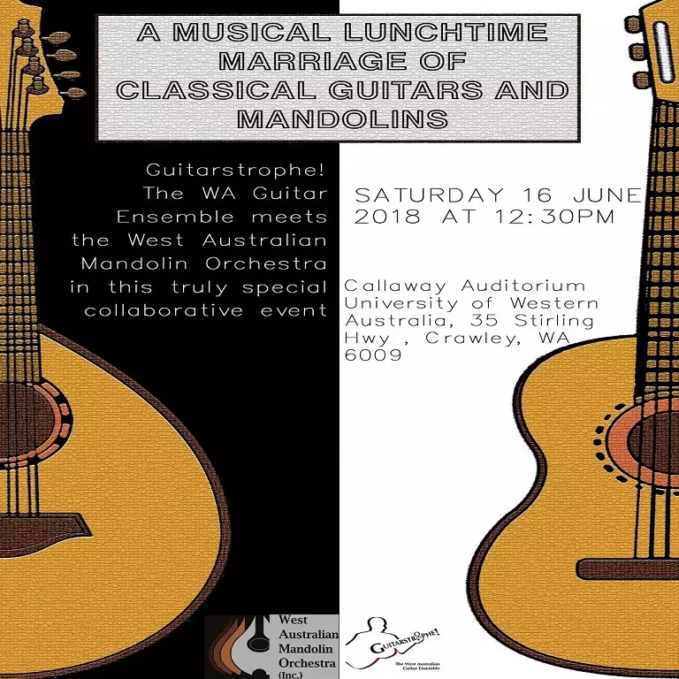 A Musical Lunchtime Marriage of Classical Guitars and Mandolins